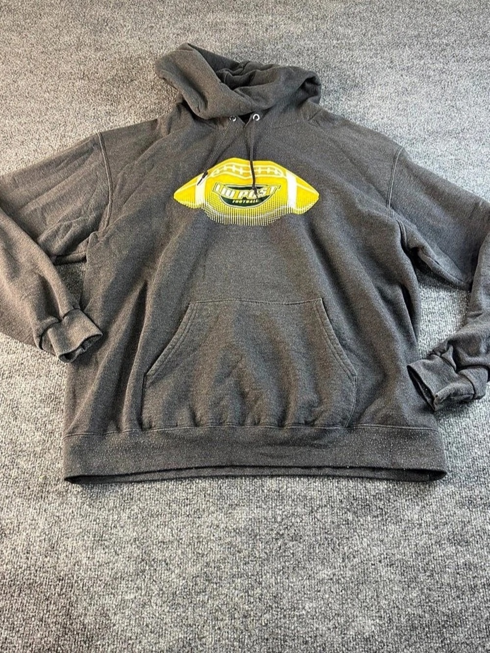 Champion Eco Fleece LIU Post Football Hoodie LIU Post Football Hoodie XL Black &